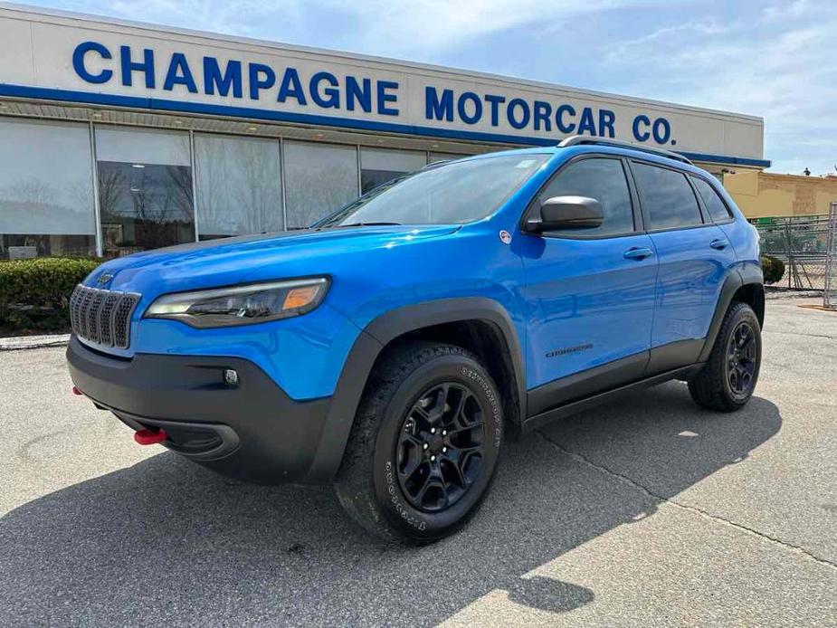 used 2021 Jeep Cherokee car, priced at $28,950