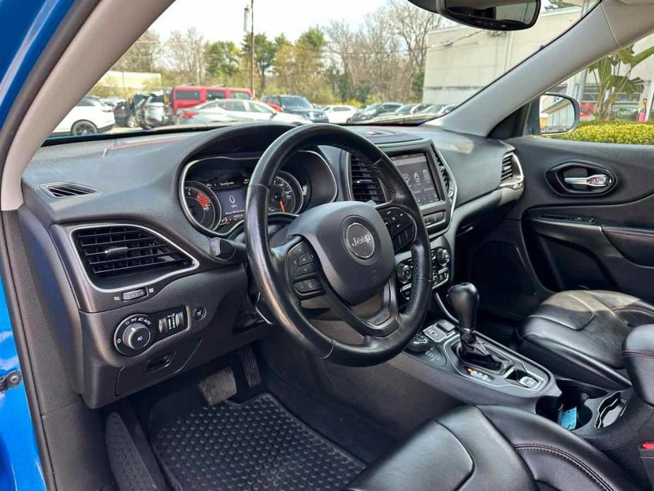 used 2021 Jeep Cherokee car, priced at $28,735