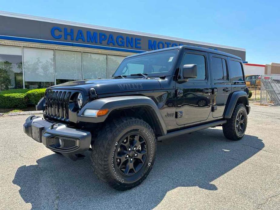 used 2021 Jeep Wrangler Unlimited car, priced at $35,785