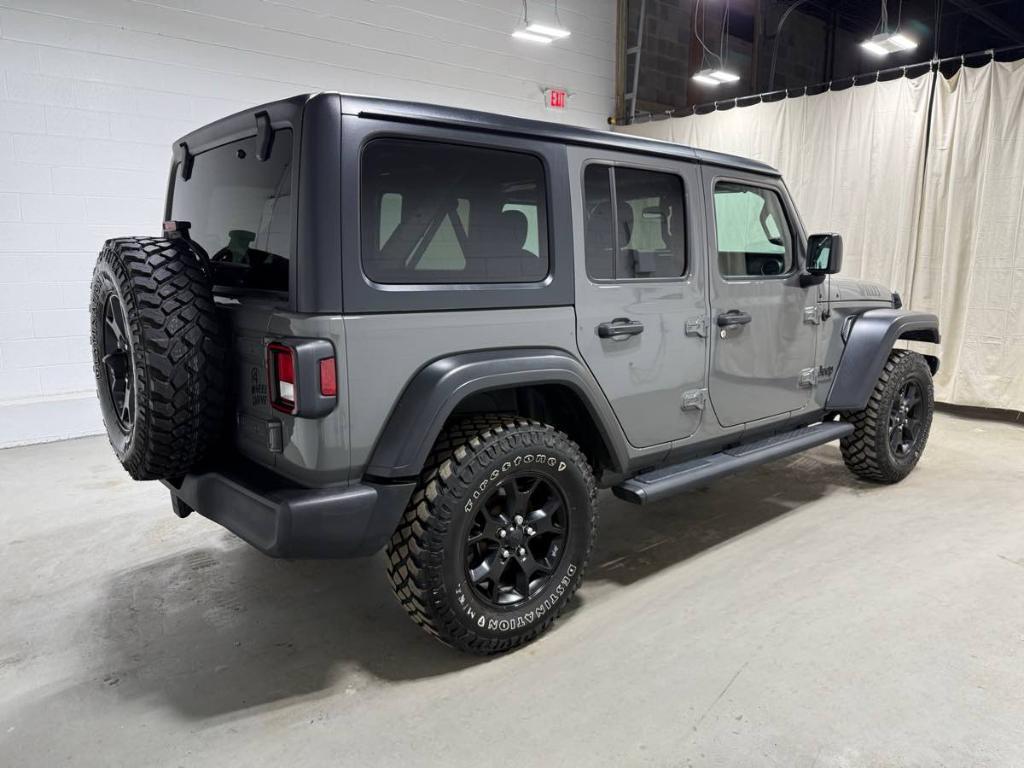 used 2020 Jeep Wrangler Unlimited car, priced at $29,985