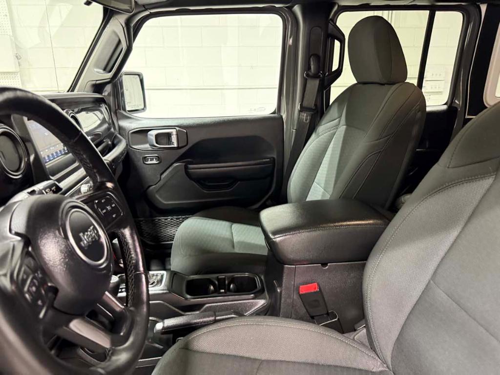 used 2021 Jeep Wrangler Unlimited car, priced at $32,985
