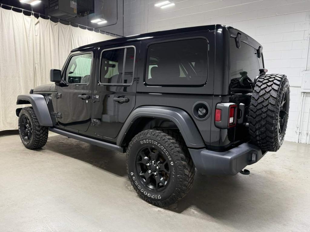 used 2021 Jeep Wrangler Unlimited car, priced at $33,985