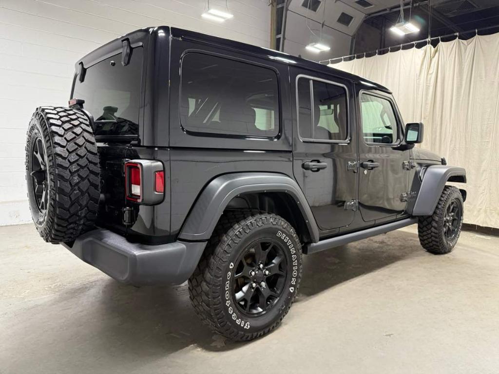 used 2021 Jeep Wrangler Unlimited car, priced at $33,985