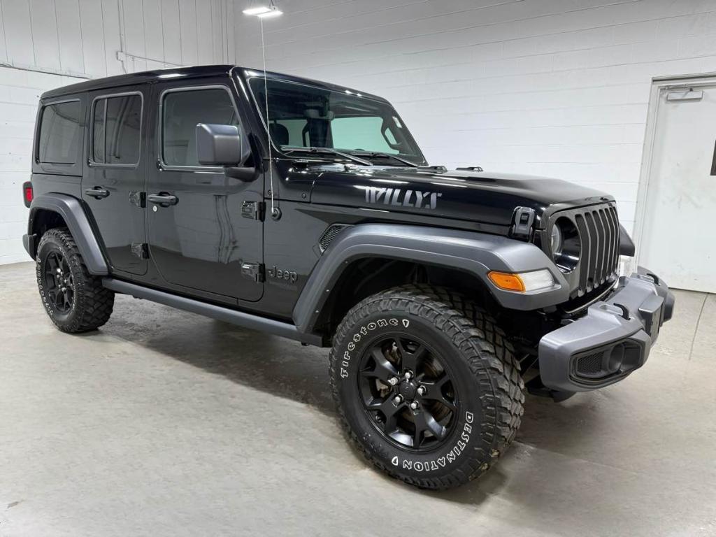 used 2021 Jeep Wrangler Unlimited car, priced at $33,985