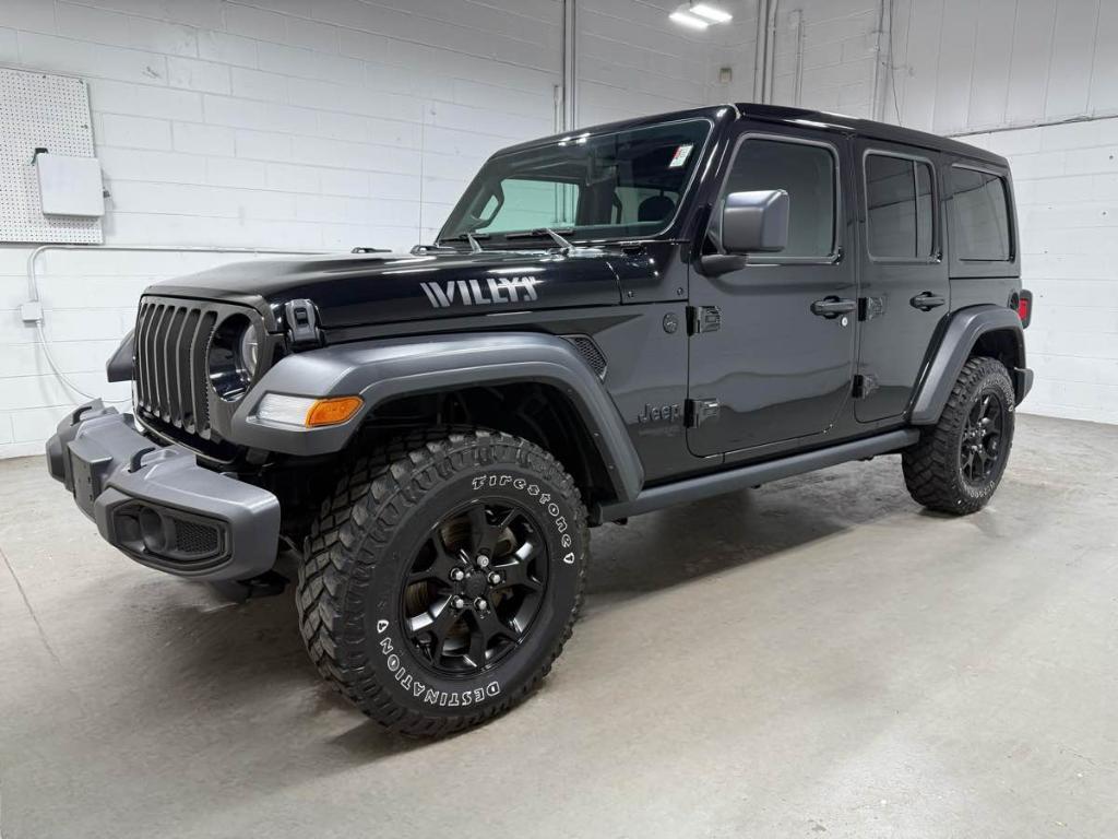 used 2021 Jeep Wrangler Unlimited car, priced at $33,985