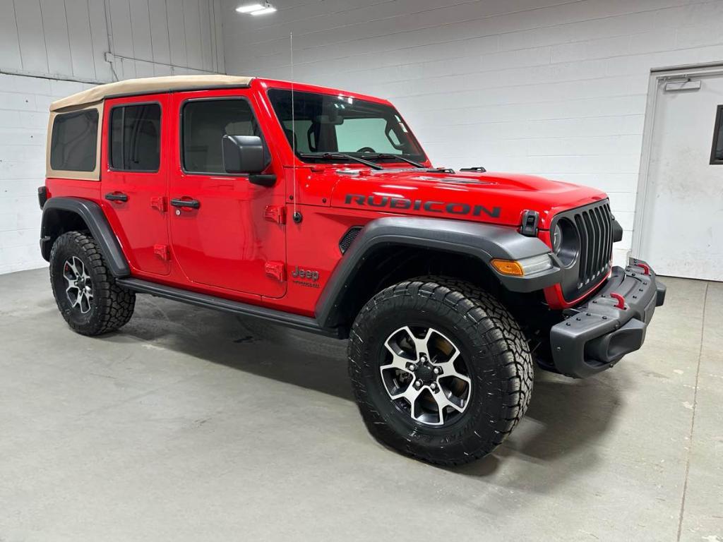 used 2021 Jeep Wrangler Unlimited car, priced at $29,985