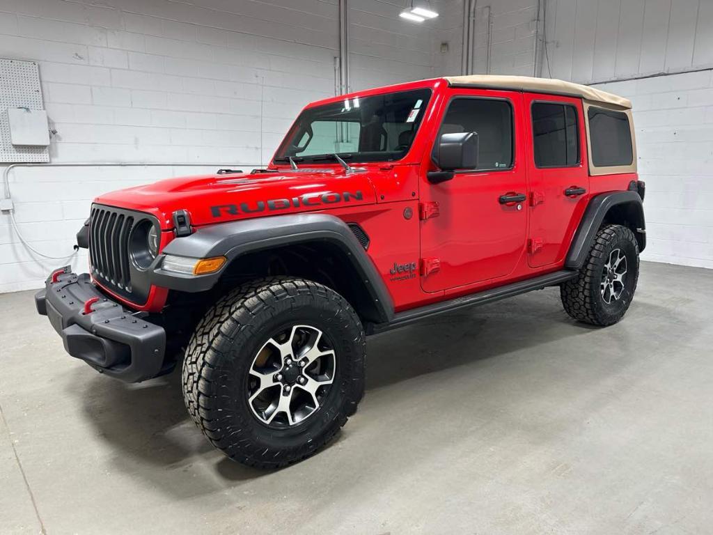 used 2021 Jeep Wrangler Unlimited car, priced at $29,985