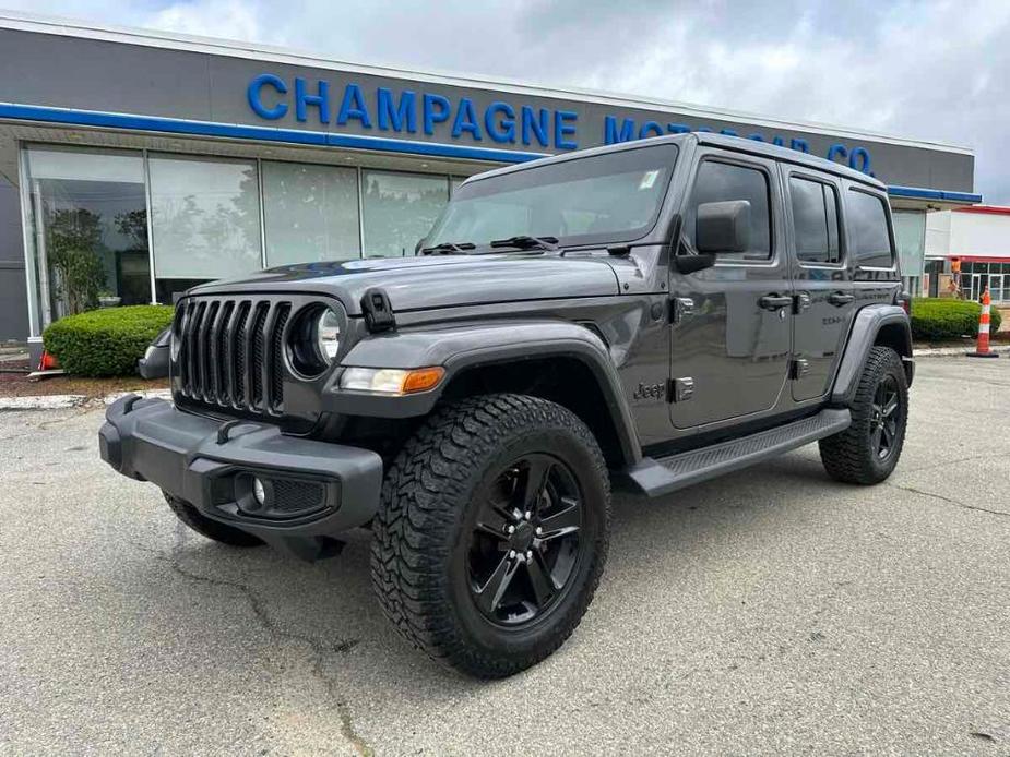 used 2020 Jeep Wrangler Unlimited car, priced at $36,785