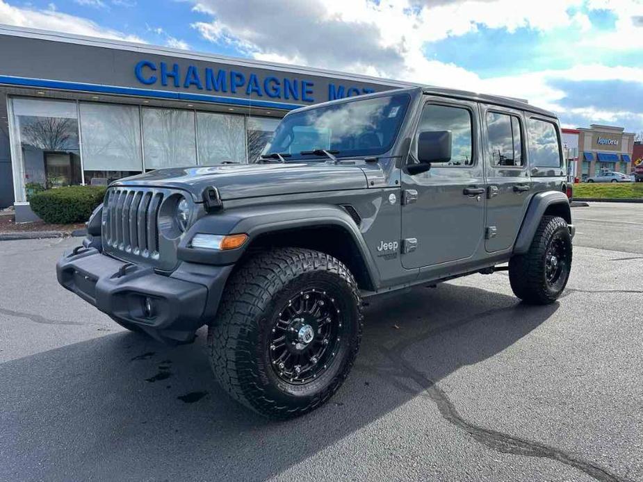 used 2021 Jeep Wrangler Unlimited car, priced at $30,750