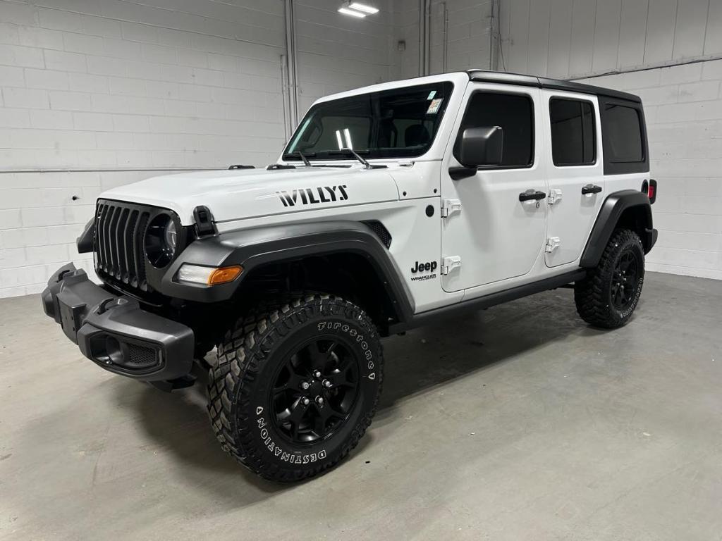 used 2022 Jeep Wrangler Unlimited car, priced at $31,985