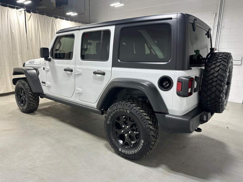 used 2022 Jeep Wrangler Unlimited car, priced at $31,985