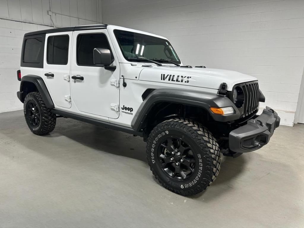 used 2022 Jeep Wrangler Unlimited car, priced at $31,985