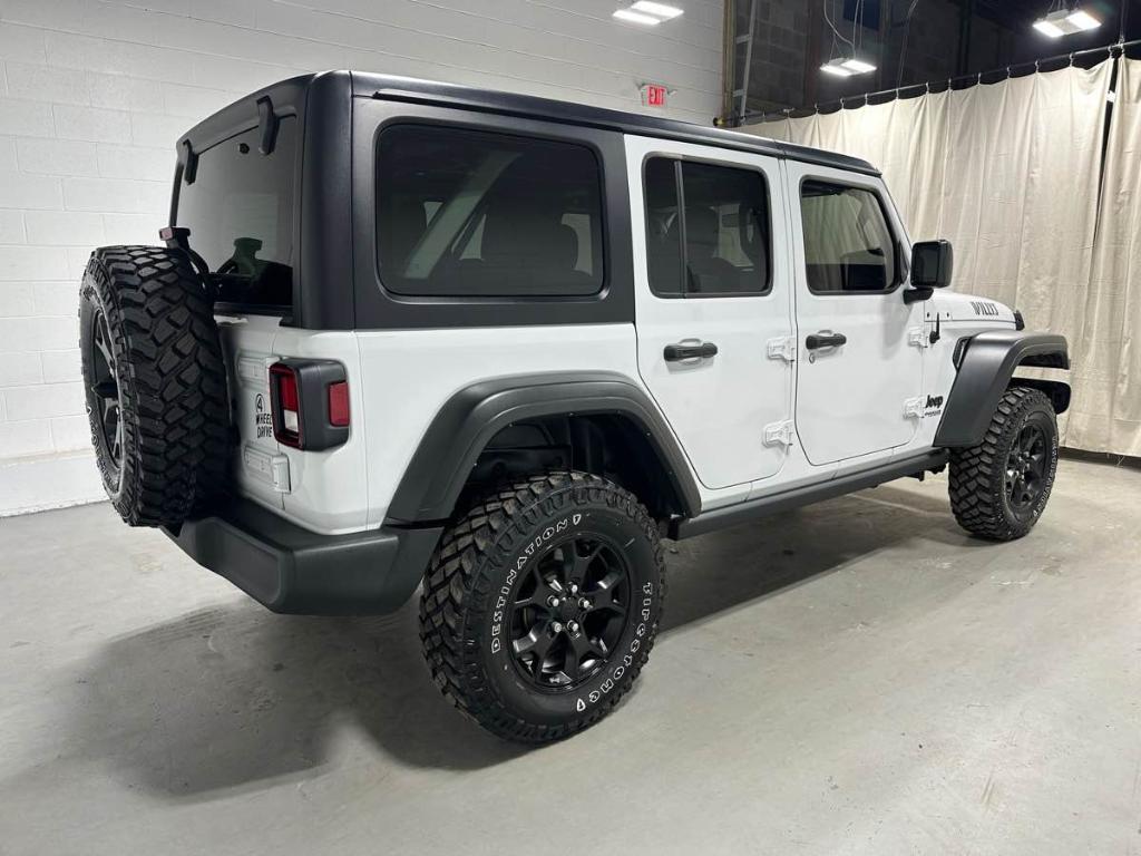 used 2022 Jeep Wrangler Unlimited car, priced at $31,985