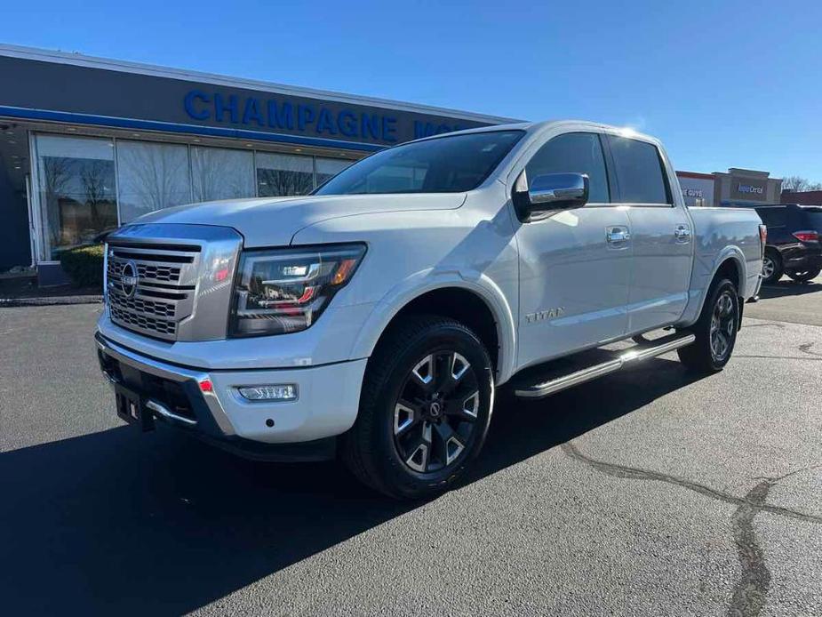 used 2023 Nissan Titan car, priced at $46,850