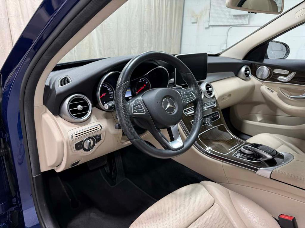 used 2018 Mercedes-Benz C-Class car, priced at $23,985