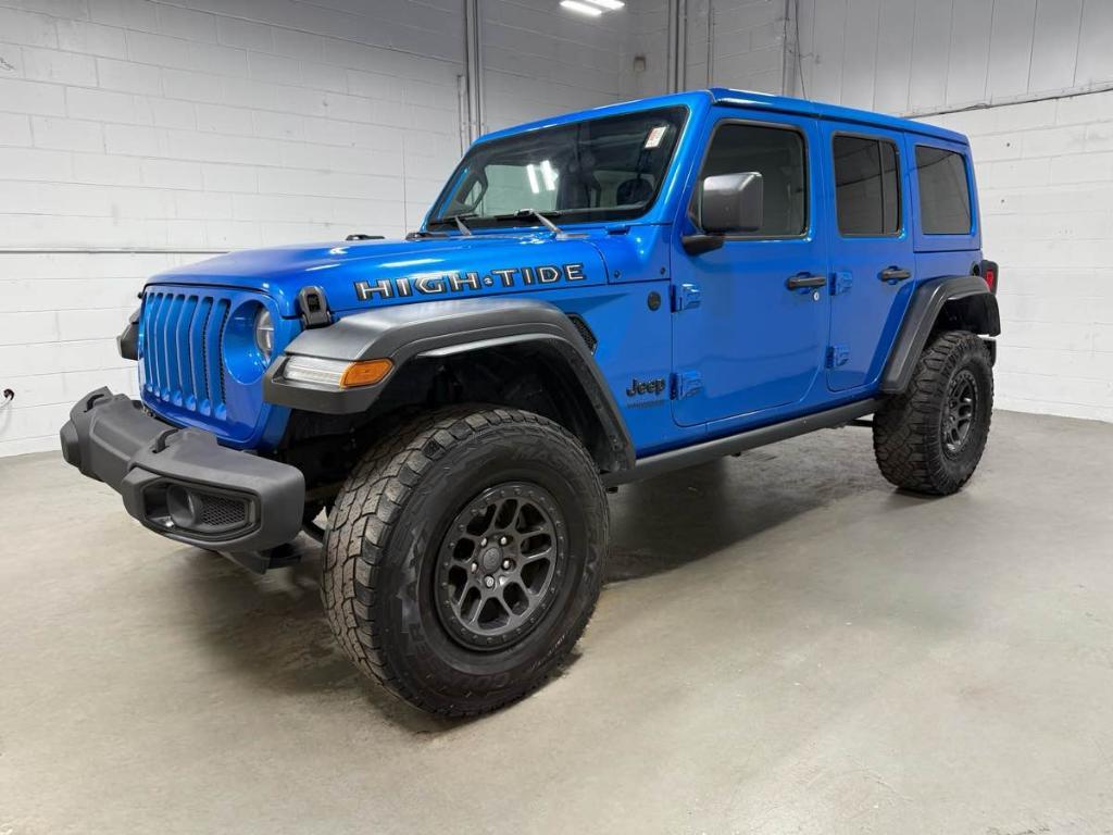 used 2022 Jeep Wrangler Unlimited car, priced at $36,985