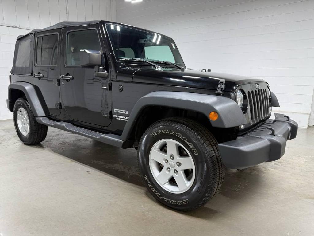used 2017 Jeep Wrangler Unlimited car, priced at $22,985