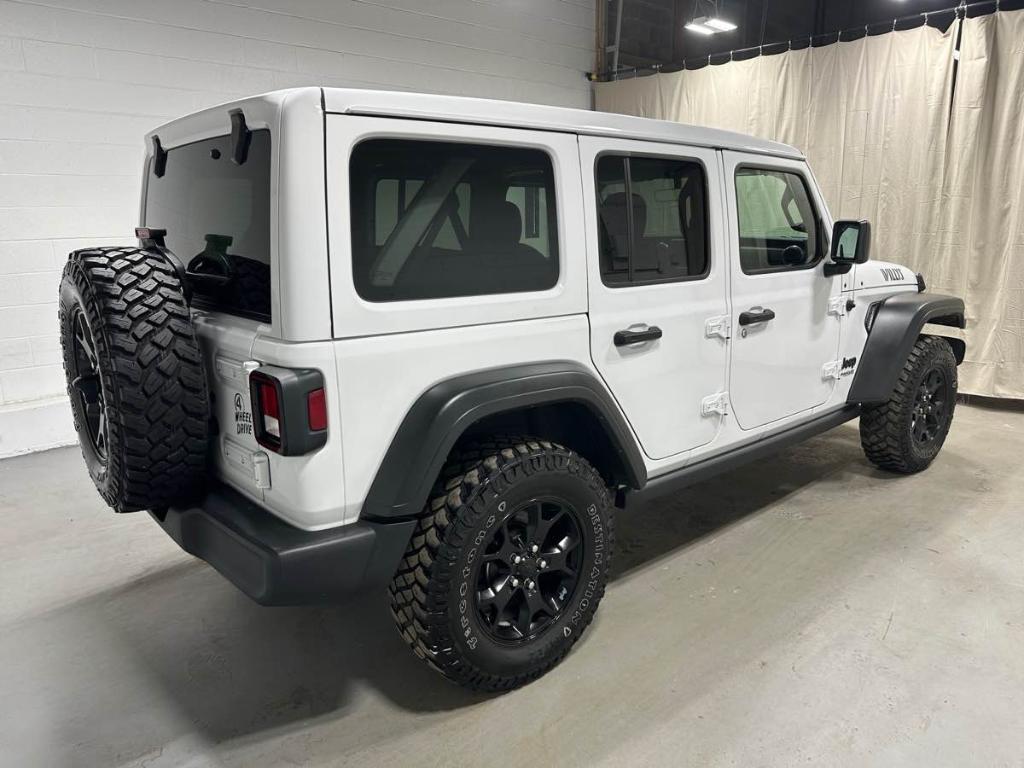 used 2021 Jeep Wrangler Unlimited car, priced at $30,900