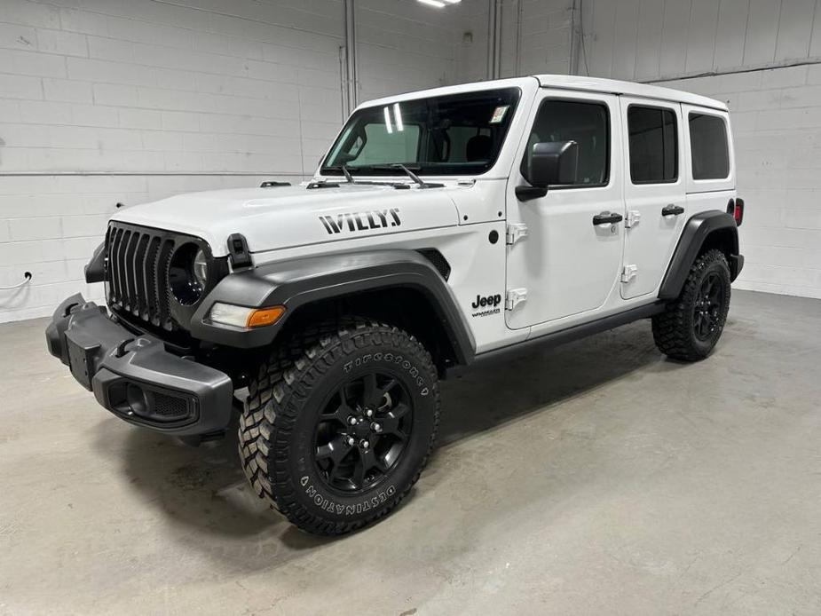 used 2021 Jeep Wrangler Unlimited car, priced at $30,900