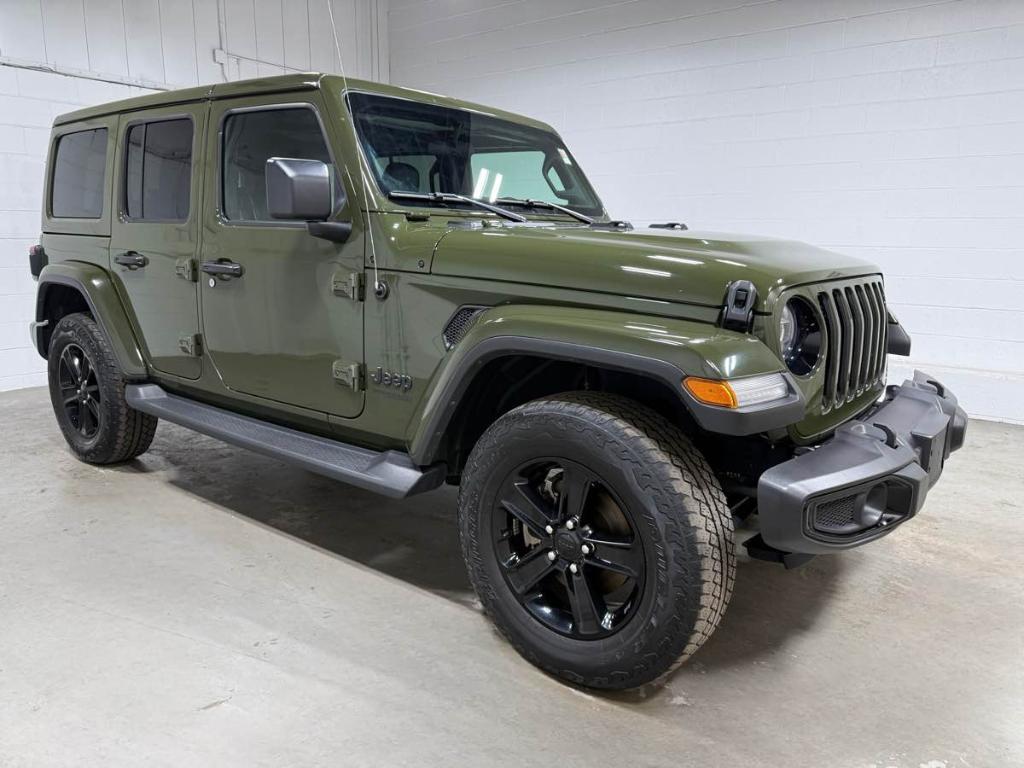 used 2021 Jeep Wrangler Unlimited car, priced at $34,985