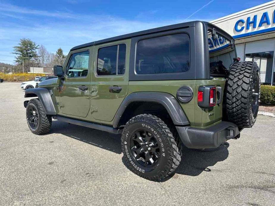 used 2022 Jeep Wrangler Unlimited car, priced at $39,985