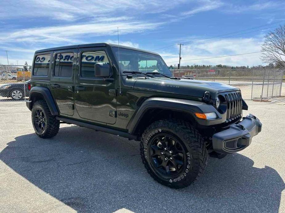 used 2022 Jeep Wrangler Unlimited car, priced at $38,725