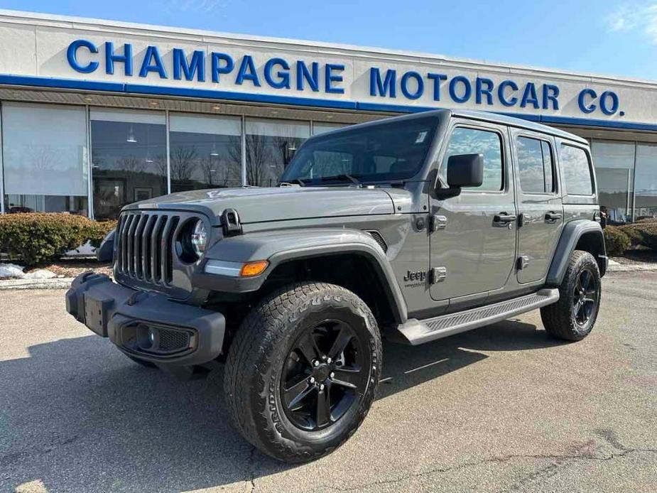 used 2021 Jeep Wrangler Unlimited car, priced at $39,985