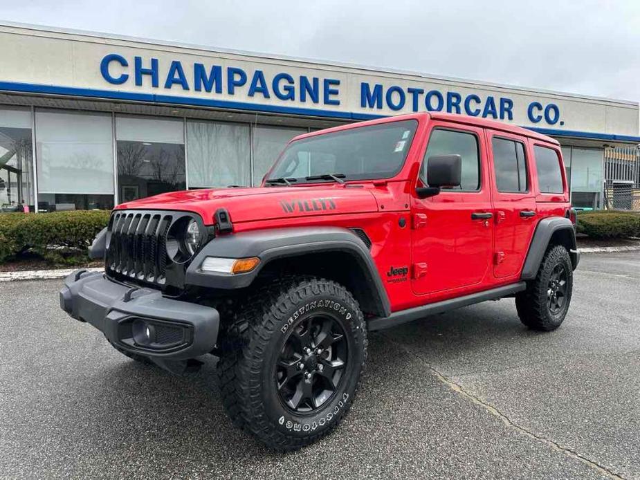 used 2020 Jeep Wrangler Unlimited car, priced at $35,785