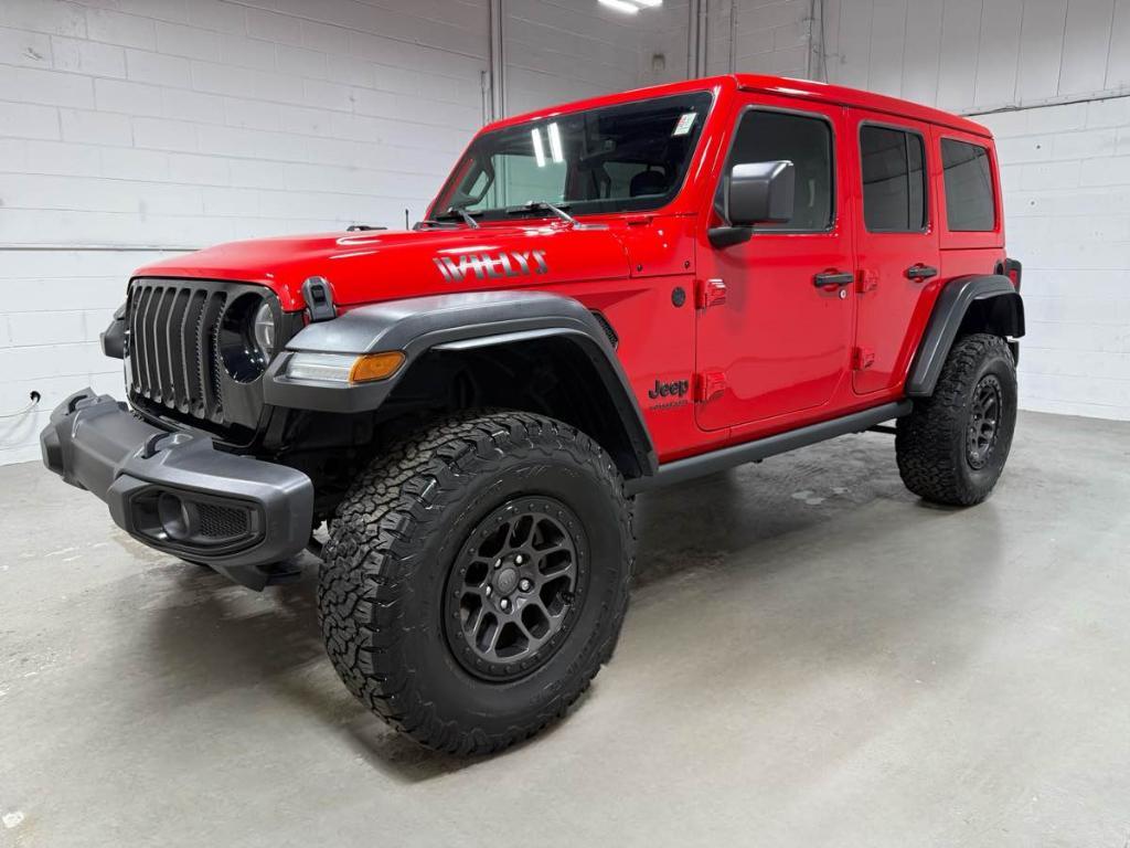 used 2022 Jeep Wrangler Unlimited car, priced at $38,985