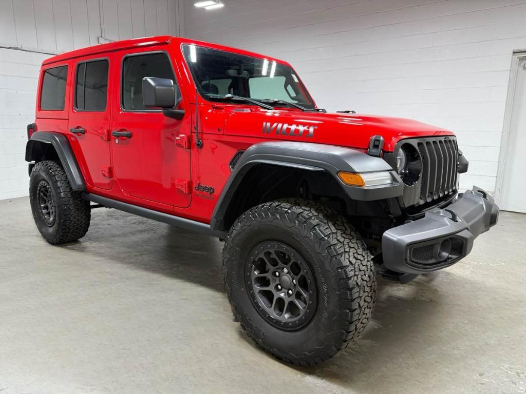 used 2022 Jeep Wrangler Unlimited car, priced at $39,985