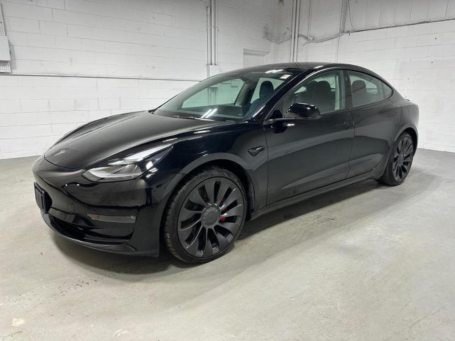 used 2022 Tesla Model 3 car, priced at $36,985