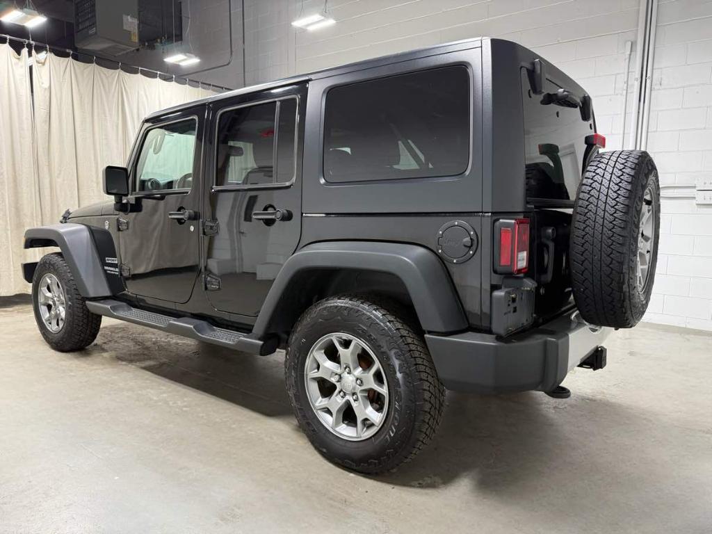 used 2017 Jeep Wrangler Unlimited car, priced at $21,985
