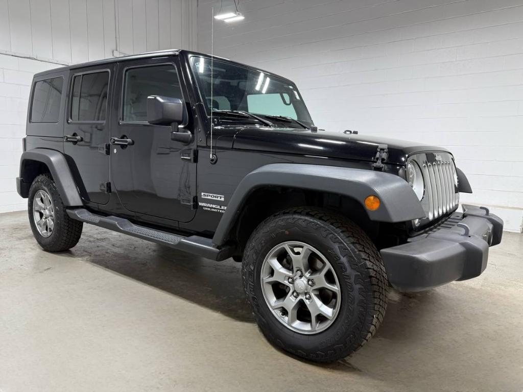 used 2017 Jeep Wrangler Unlimited car, priced at $21,985