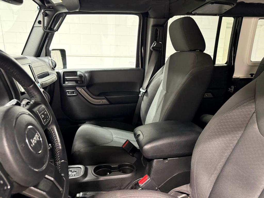 used 2017 Jeep Wrangler Unlimited car, priced at $21,985