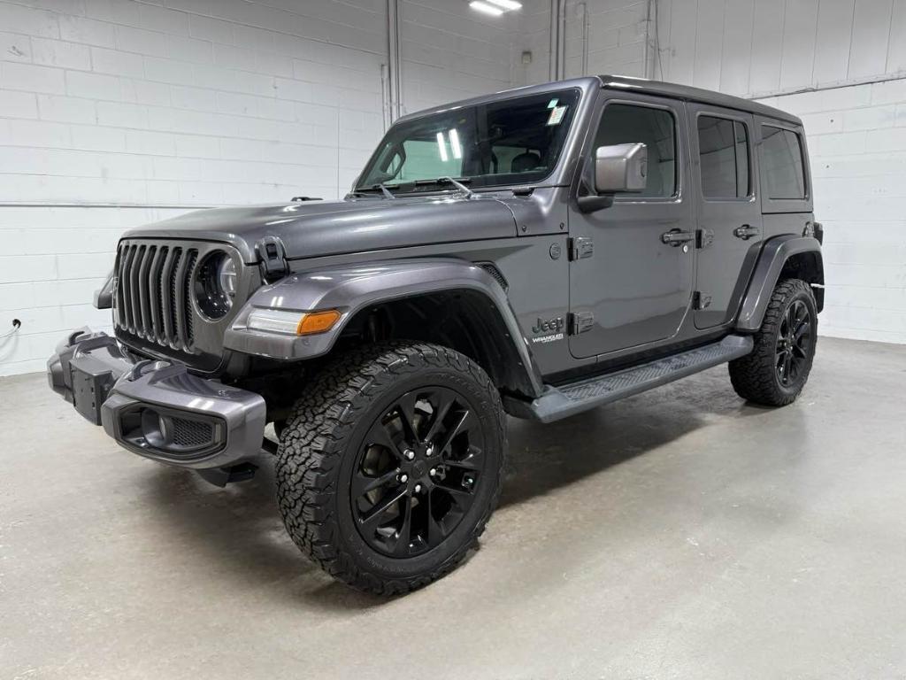 used 2021 Jeep Wrangler Unlimited car, priced at $36,985