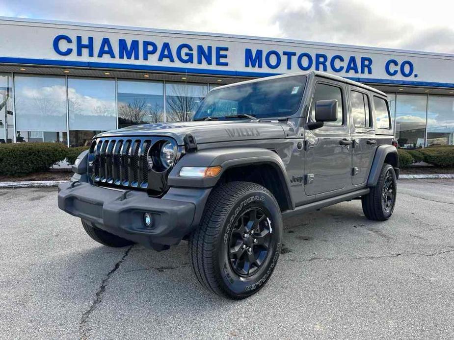 used 2020 Jeep Wrangler Unlimited car, priced at $33,440