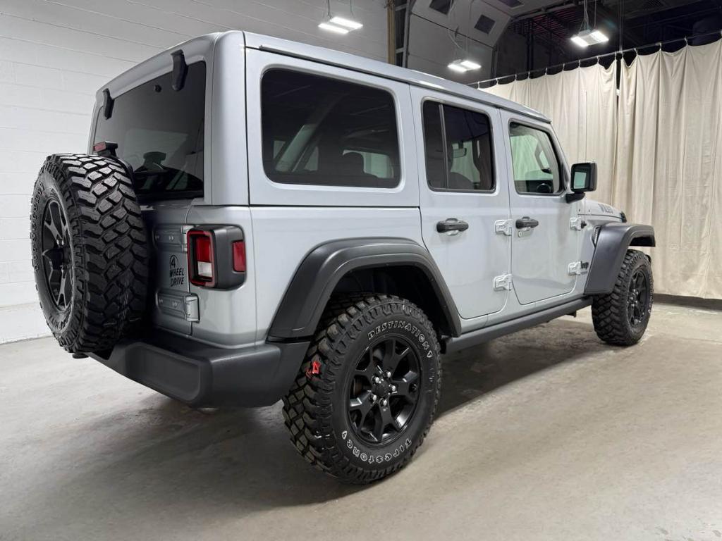 used 2022 Jeep Wrangler Unlimited car, priced at $35,985