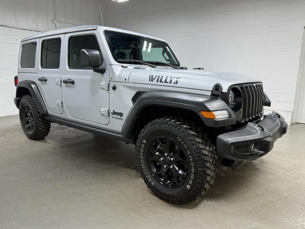 used 2022 Jeep Wrangler Unlimited car, priced at $35,985