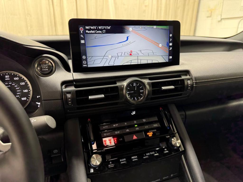 used 2024 Lexus IS 350 car, priced at $46,985