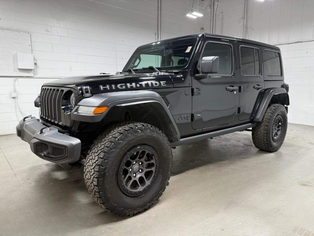 used 2022 Jeep Wrangler Unlimited car, priced at $38,985