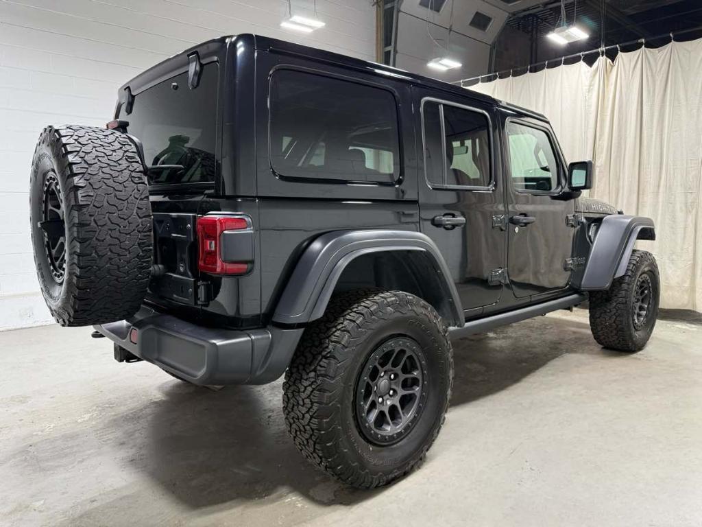 used 2022 Jeep Wrangler Unlimited car, priced at $36,985