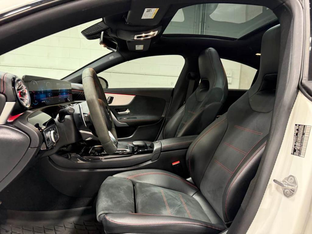 used 2022 Mercedes-Benz AMG CLA 35 car, priced at $41,985