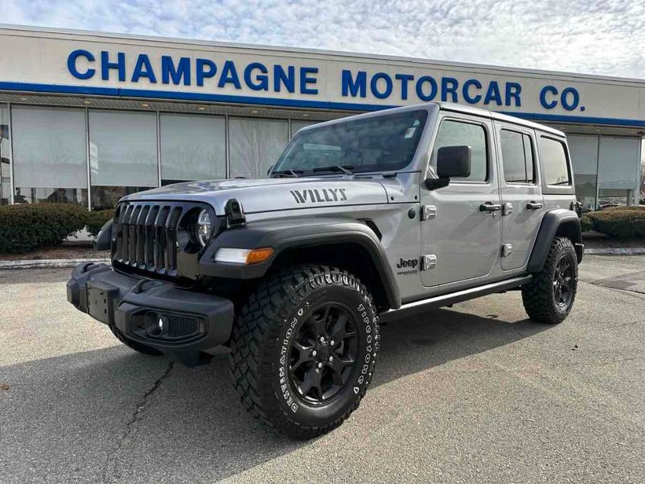 used 2021 Jeep Wrangler Unlimited car, priced at $34,825