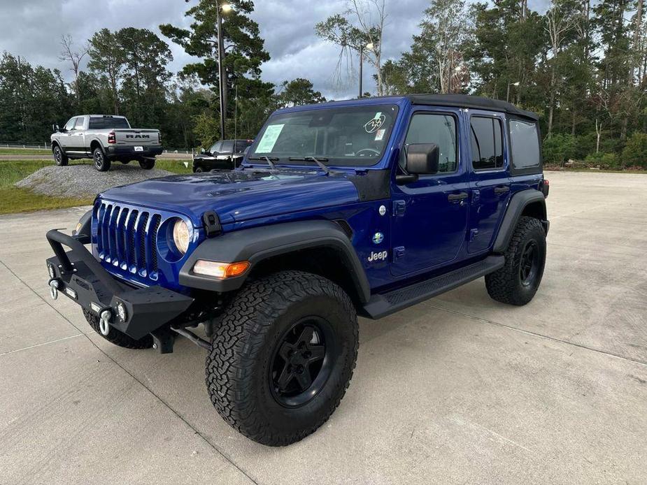 used 2020 Jeep Wrangler Unlimited car, priced at $34,890