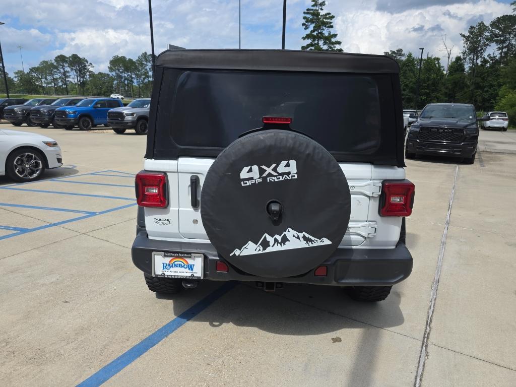 used 2020 Jeep Wrangler Unlimited car, priced at $28,922