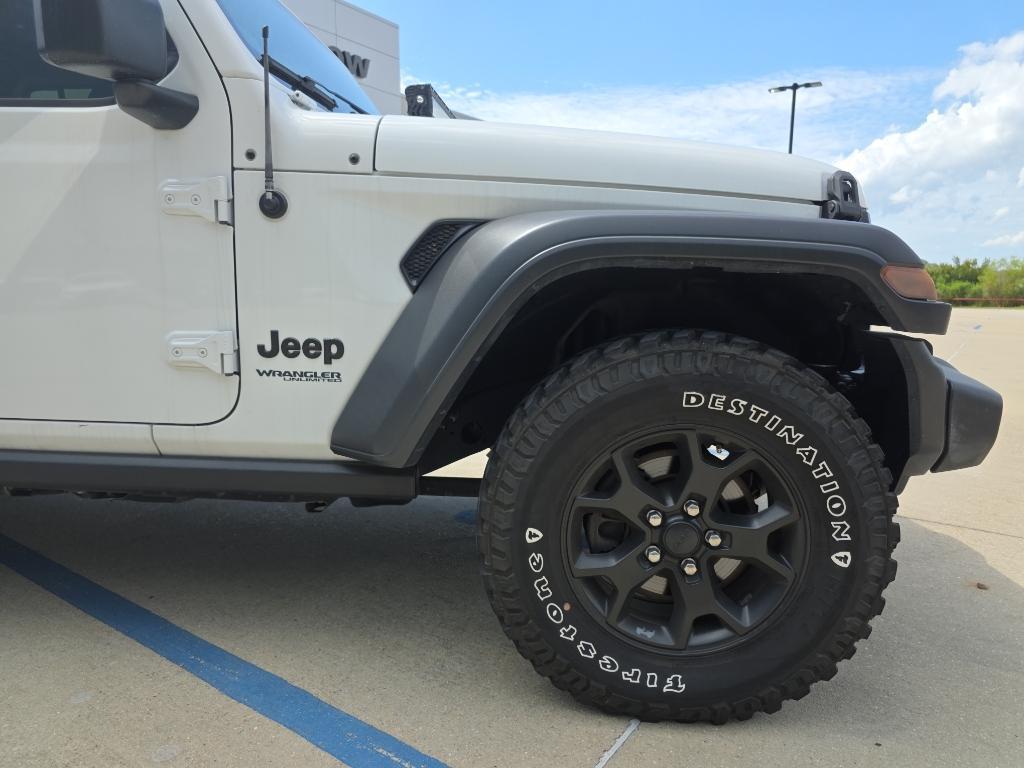 used 2020 Jeep Wrangler Unlimited car, priced at $28,922