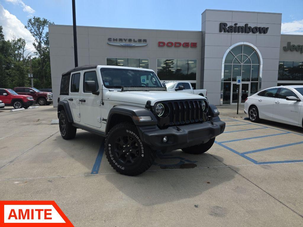 used 2020 Jeep Wrangler Unlimited car, priced at $28,947