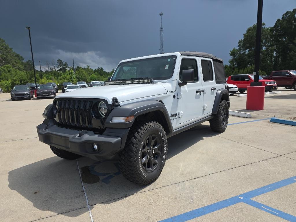 used 2020 Jeep Wrangler Unlimited car, priced at $28,922
