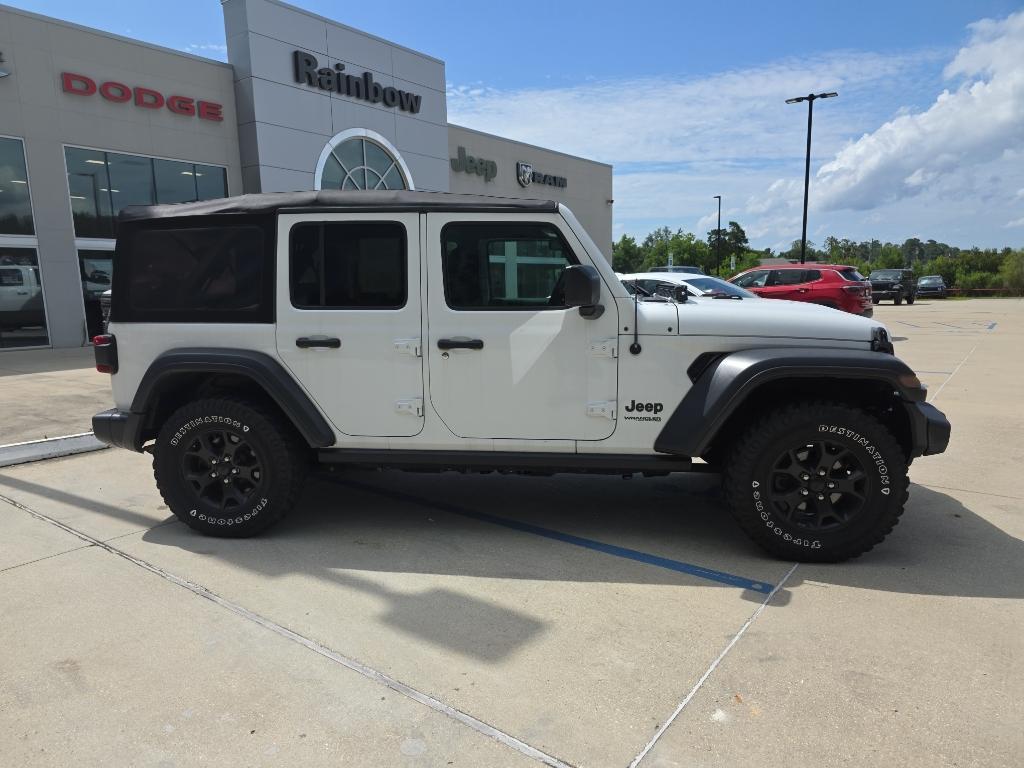used 2020 Jeep Wrangler Unlimited car, priced at $28,922