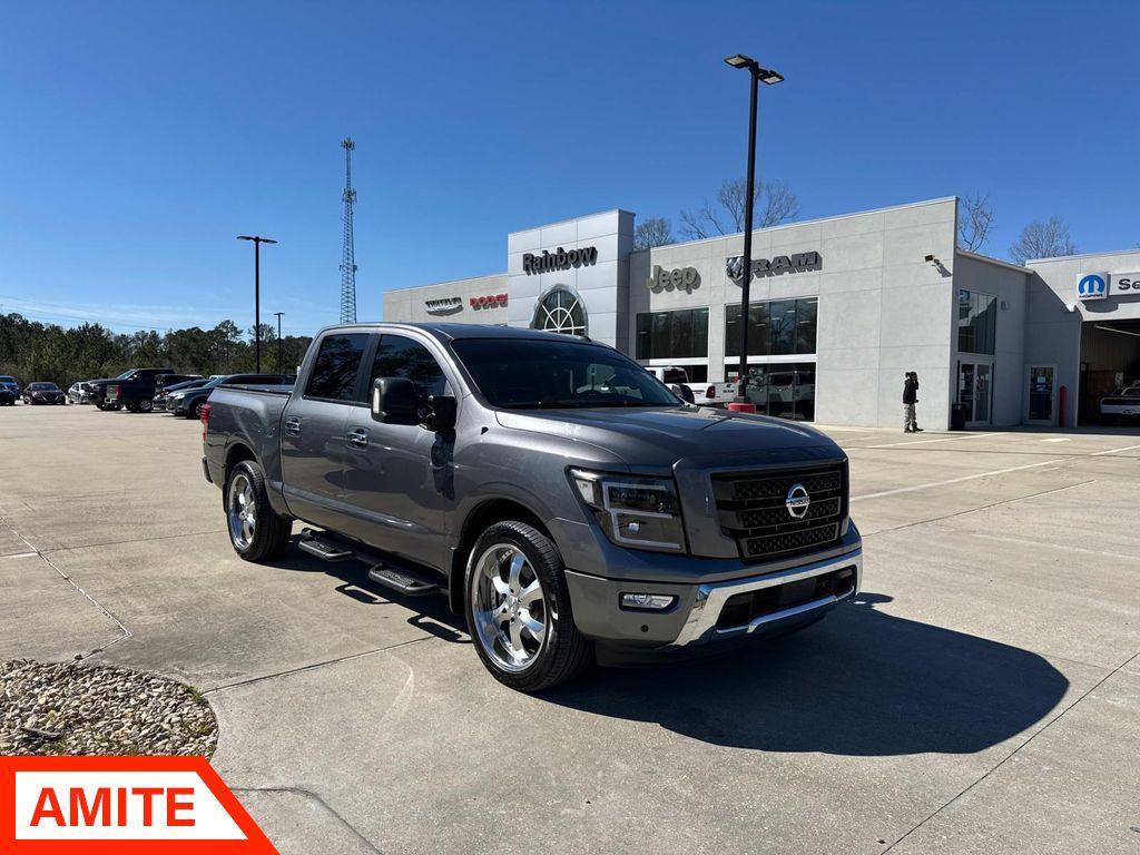 used 2021 Nissan Titan car, priced at $26,977